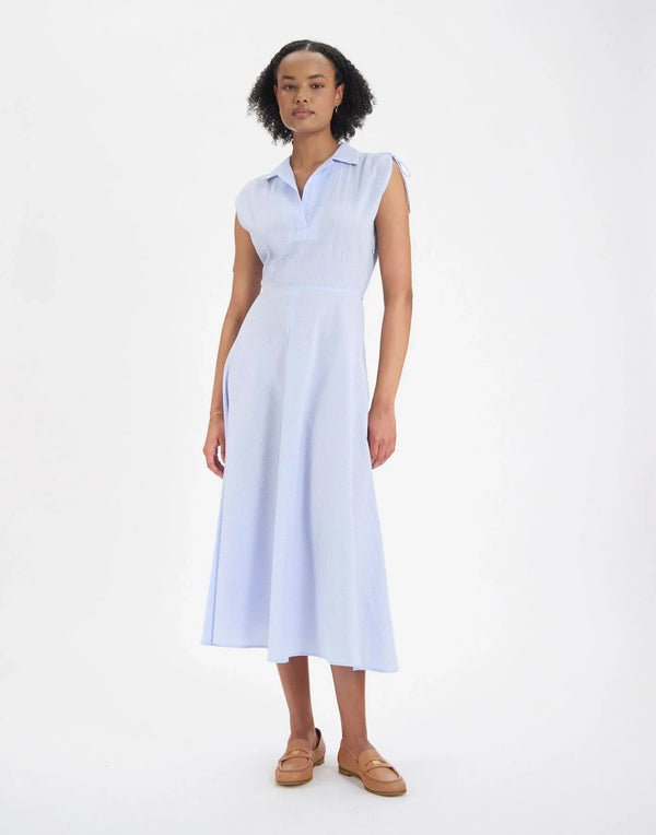 Violine Dress in Baby Blue, from Ines de la Fressange