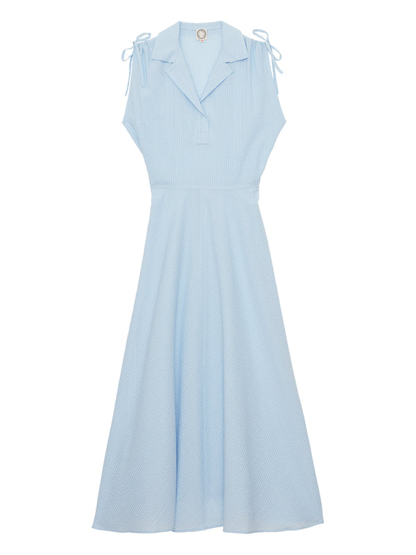 Violine Dress in Baby Blue, from Ines de la Fressange