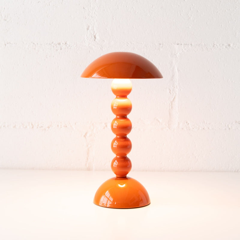 Bobbin LED Lamp in Orange, from Addison Ross