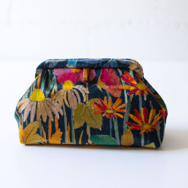 Liette Printed Velvet Clutch, from Marian Paquette