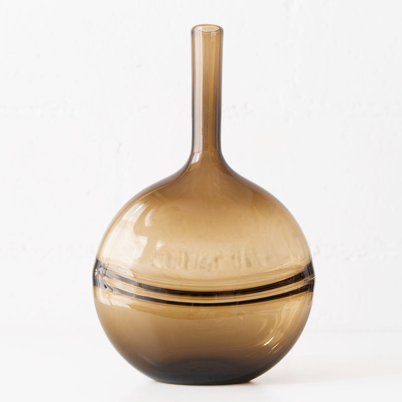 Large Flat Reflection Bottle in Wheat, from Gary Bodker