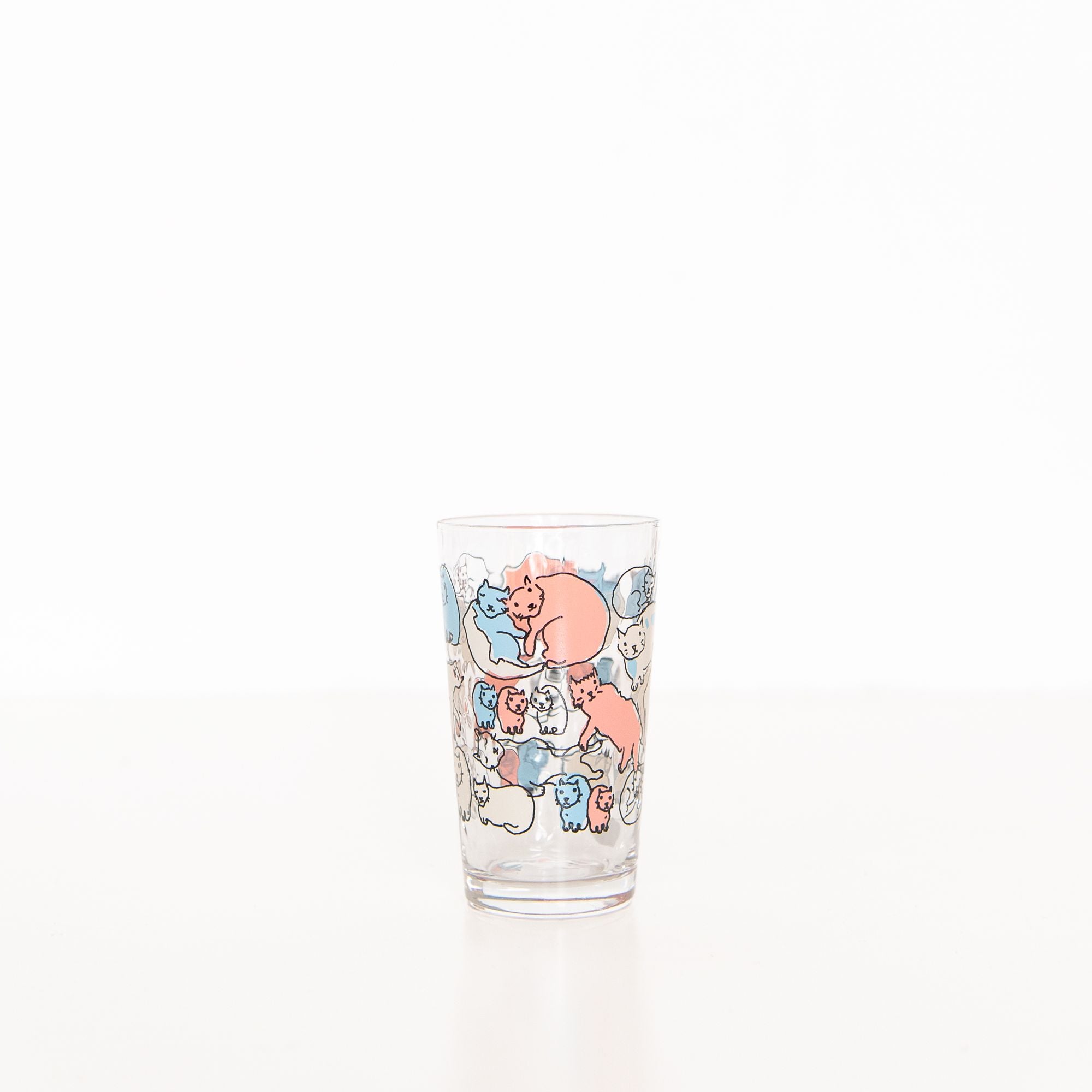 Cat Tumbler in Pink and Blue, from Aderia