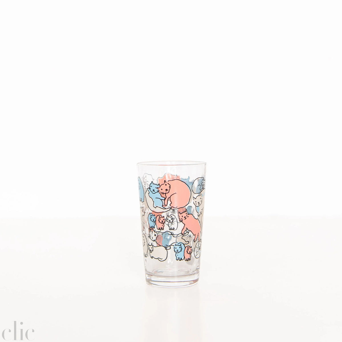 Cat Tumbler in Pink and Blue, from Aderia