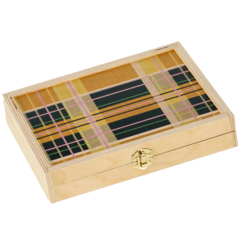 Walt Mustard Travel Backgammon Set, from Wolfum Studio