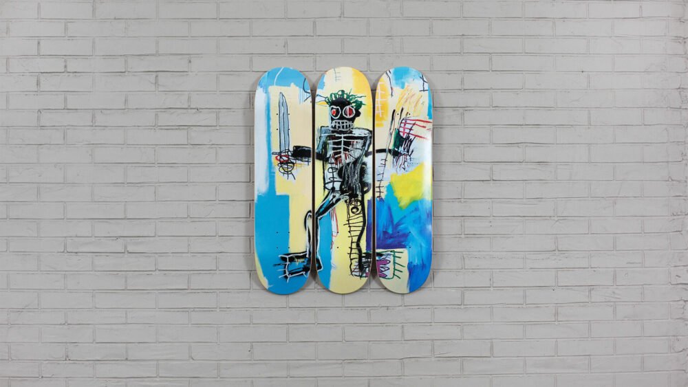 Jean-Michel Basquiat Warrior, from the Skateroom