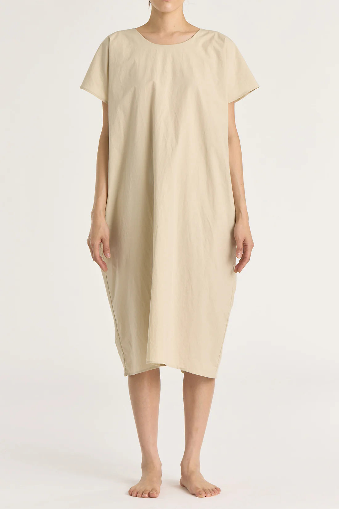 Water Fall Dress in Oyster, from Black Crane