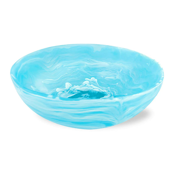 Wave Bowl in Aqua Swirl, from Nashi Home