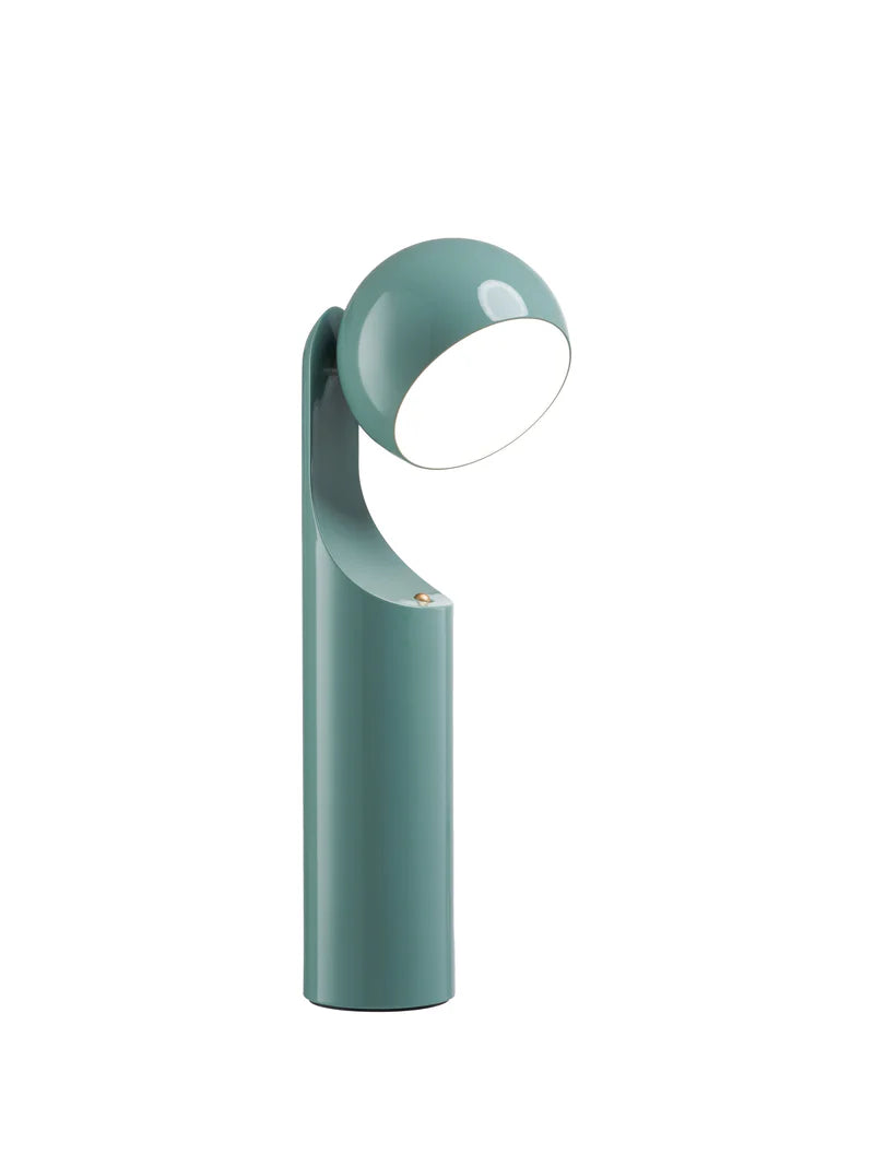 Mono Portable Reading Lamp in Renew Blue, from Fine Lumens