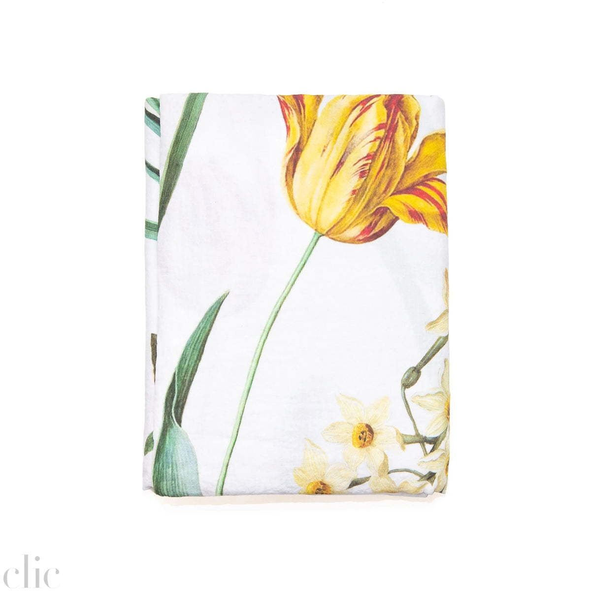 Early Flowers Tablecloth in White, from Linoroom