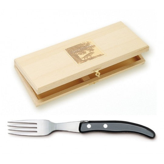 Berlingot Box of 6 Steak Forks, from Claude Dozorme