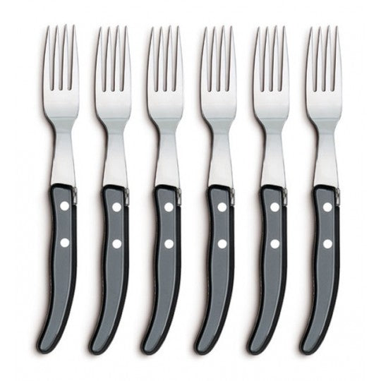 Berlingot Box of 6 Steak Forks, from Claude Dozorme