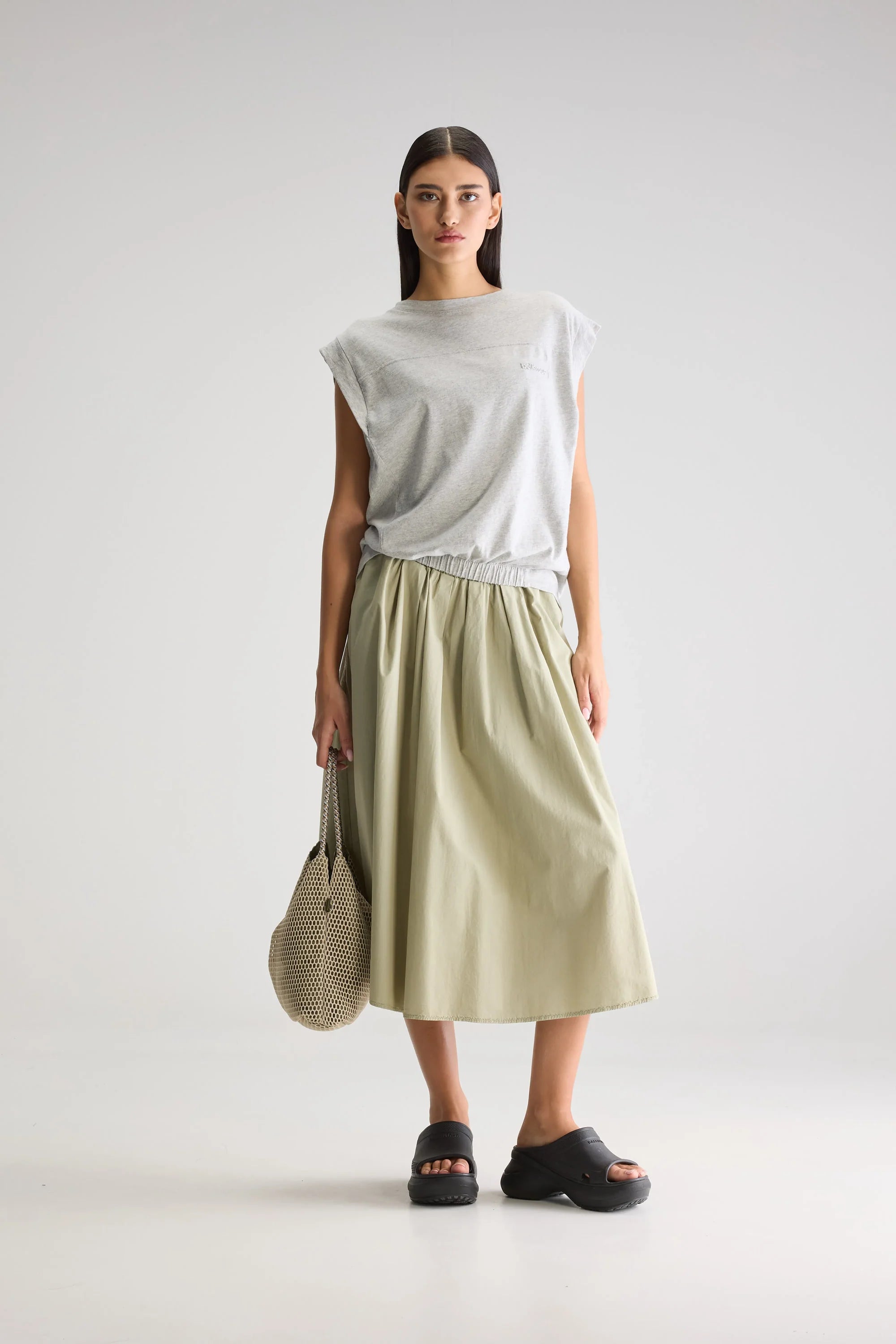 Woogie Skirt in Cardamon, from Bellerose