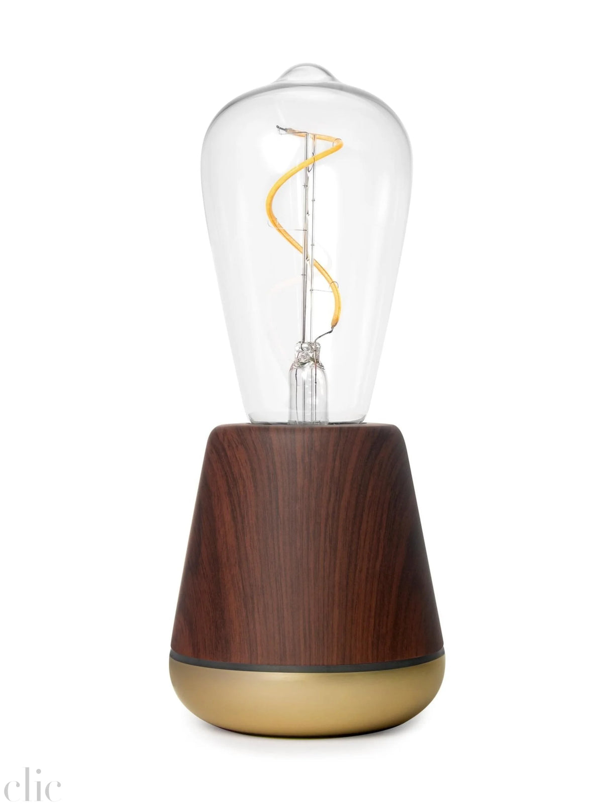 Humble one Table Lamp in Walnut