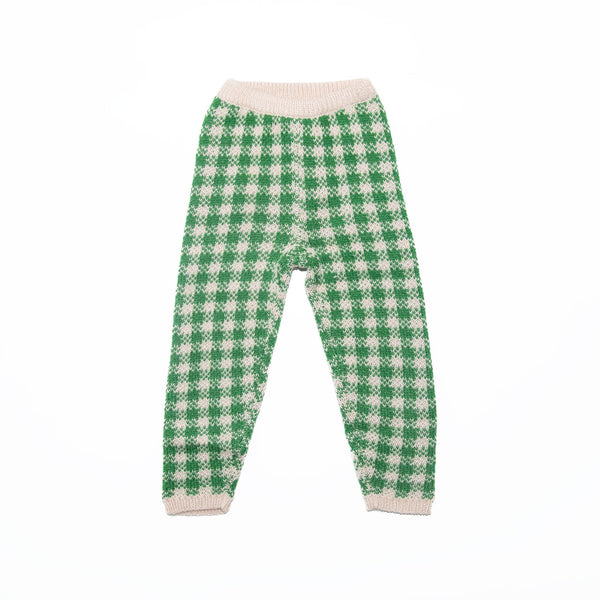 Cool Knit Gingham Pant, from Hello Simone