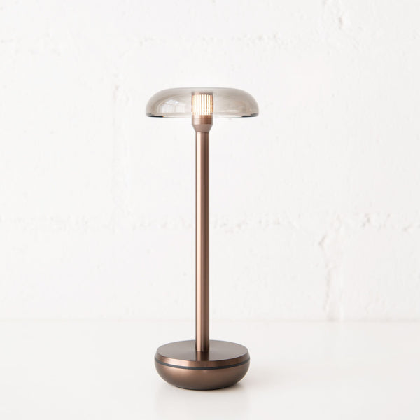 Air Table Light in Bronze Smoked, from Humble