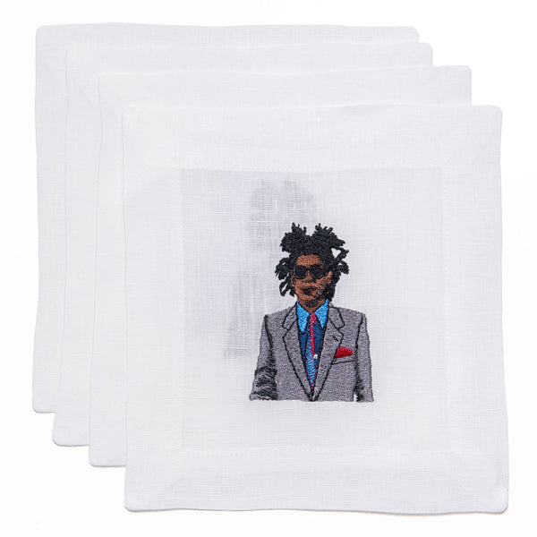 Basquiat Cocktail Napkins, from Lettermade