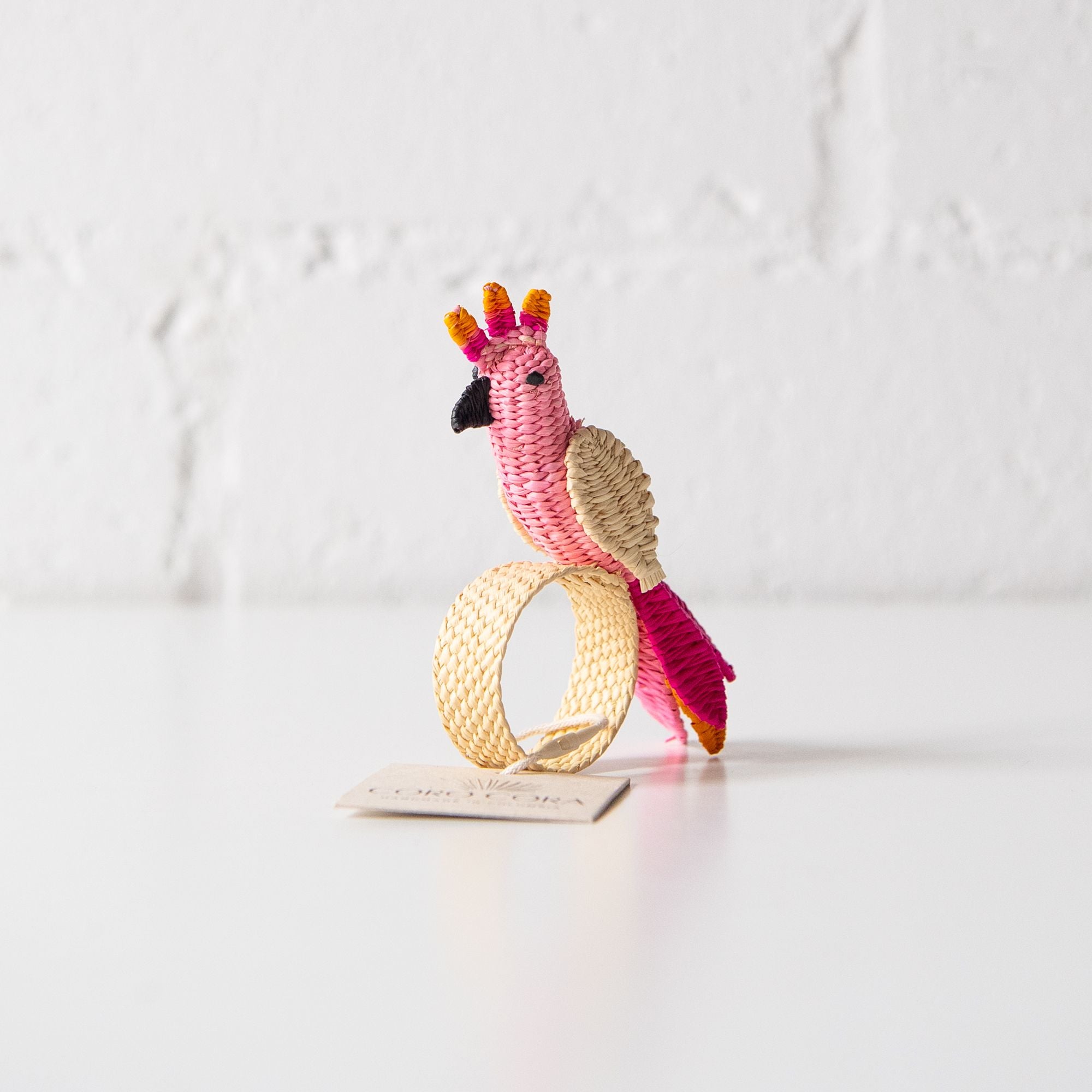 Cockatoo Napkin Ring, from Coro Cora