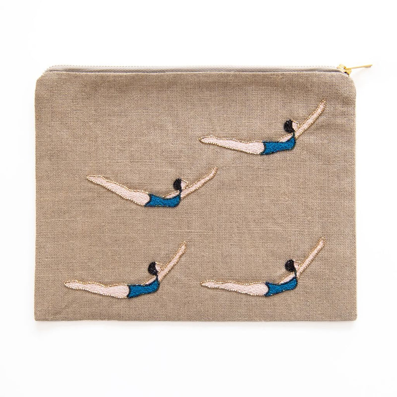 Swim Girl Pouch, from Benaras by Citrus