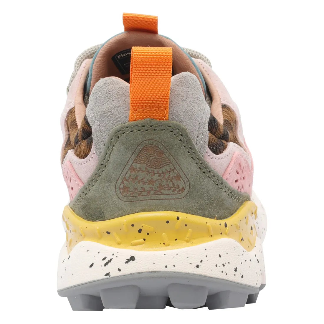Yamano 3 Suede Leo Sneakers in Mustard Grey & Cipria, from Flower Mountain