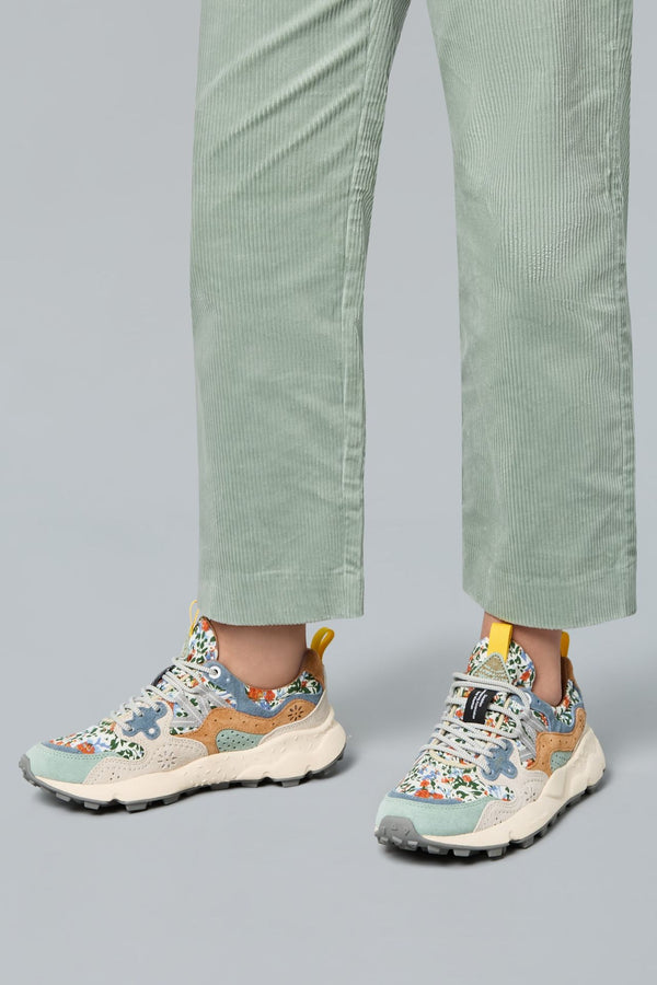 Yamano 3 Sneaker in Grey and Milk, from Flower Mountain