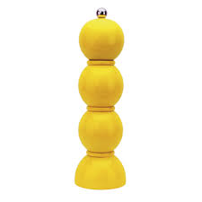 Bobbin Salt & Pepper Mill in Yellow, from Addison Ross