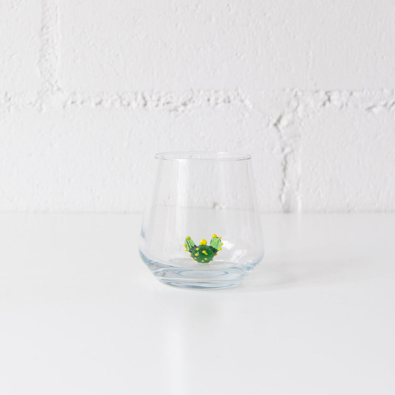 Cactus Drinking Glasses, set of 6