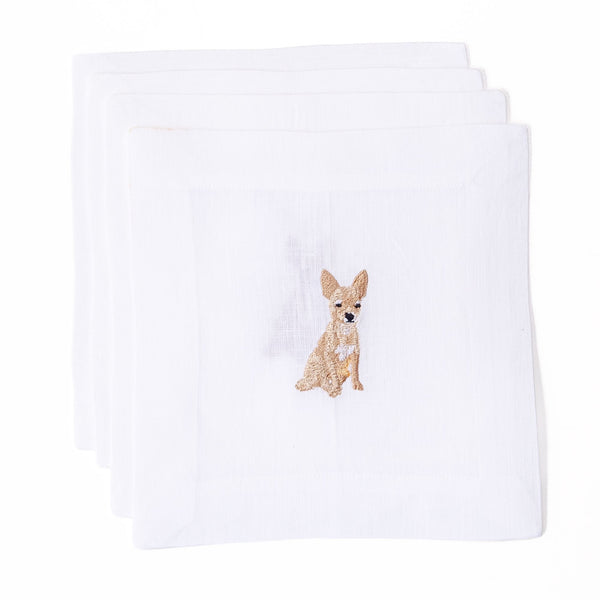 Chihuahua Cocktail Napkin, from Lettermade