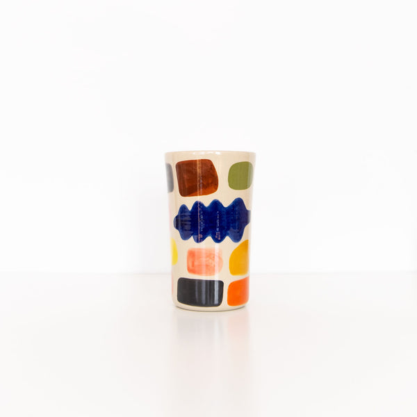 Mottle Stoneware Ceramic Vase, from Donna Wilson