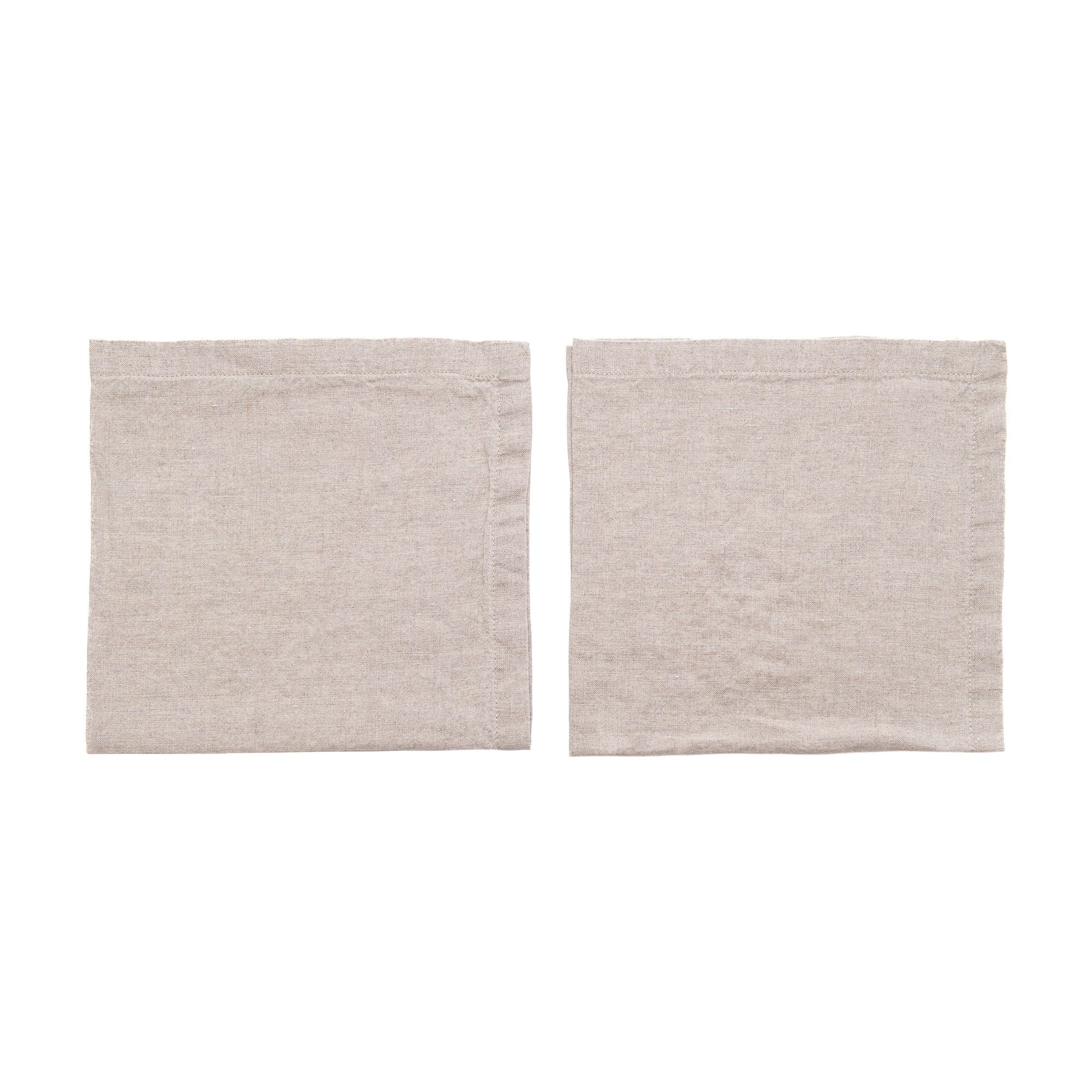 Soft Linen Napkins in Natural, from Linoroom