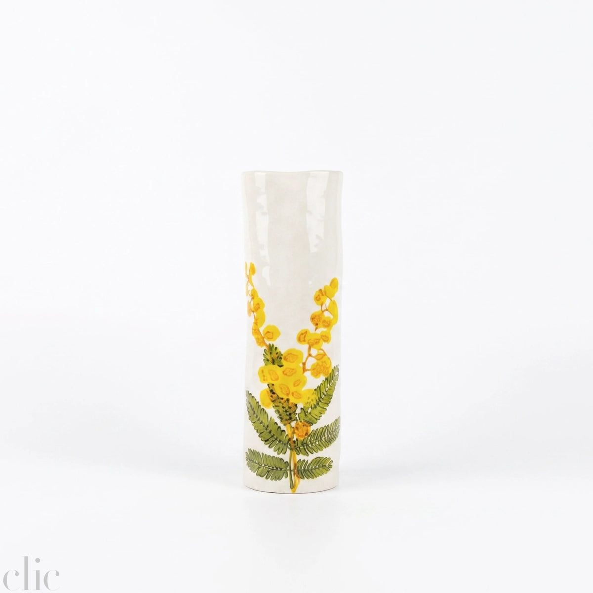 Large Mimosa Vase, from Bertozzi