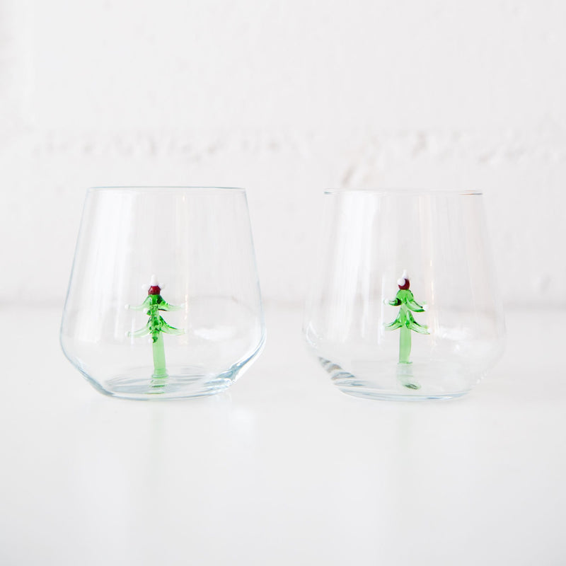 Christmas Tree Drinking Glass, from Minizoo