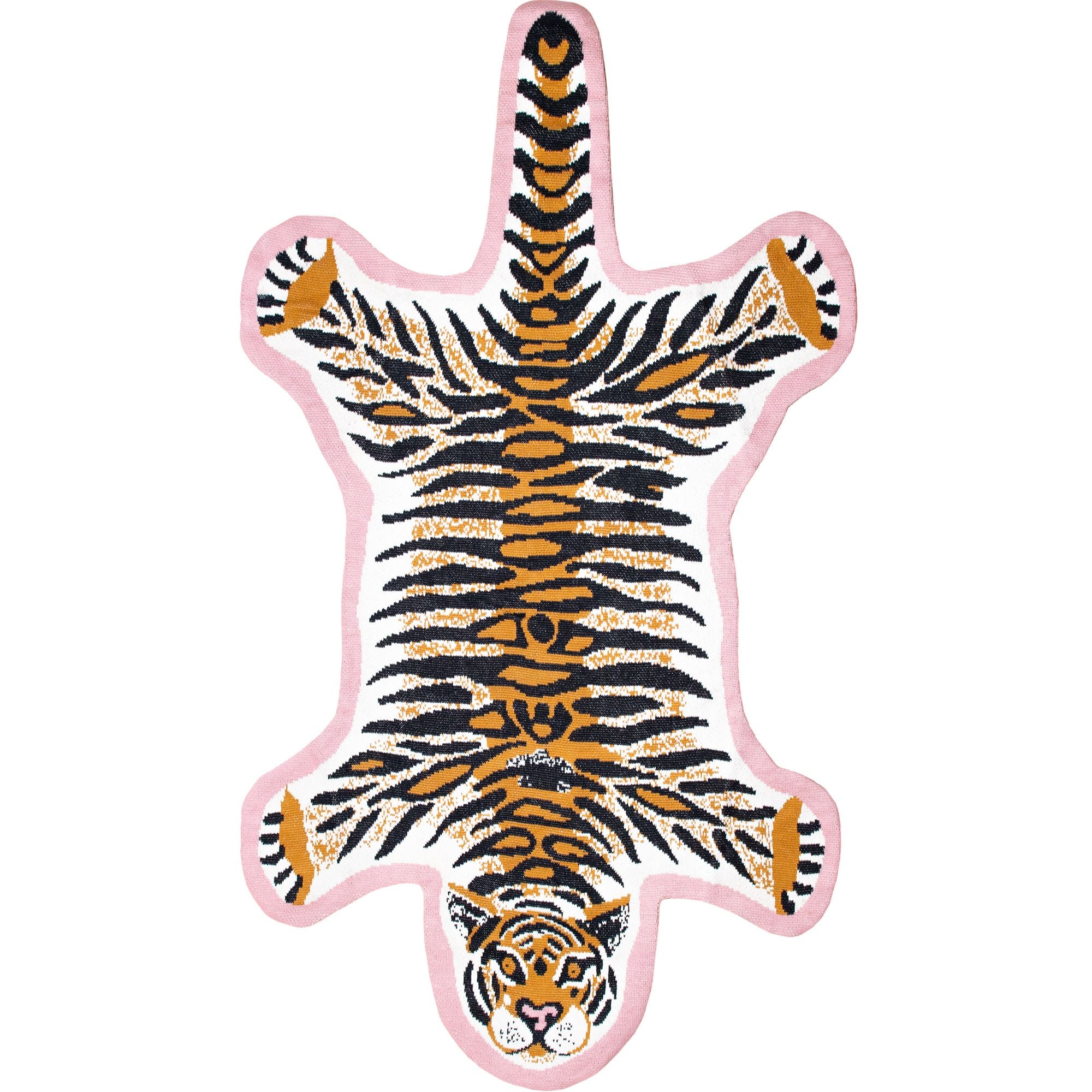 Tiger Knit Rug, from Indaba Home