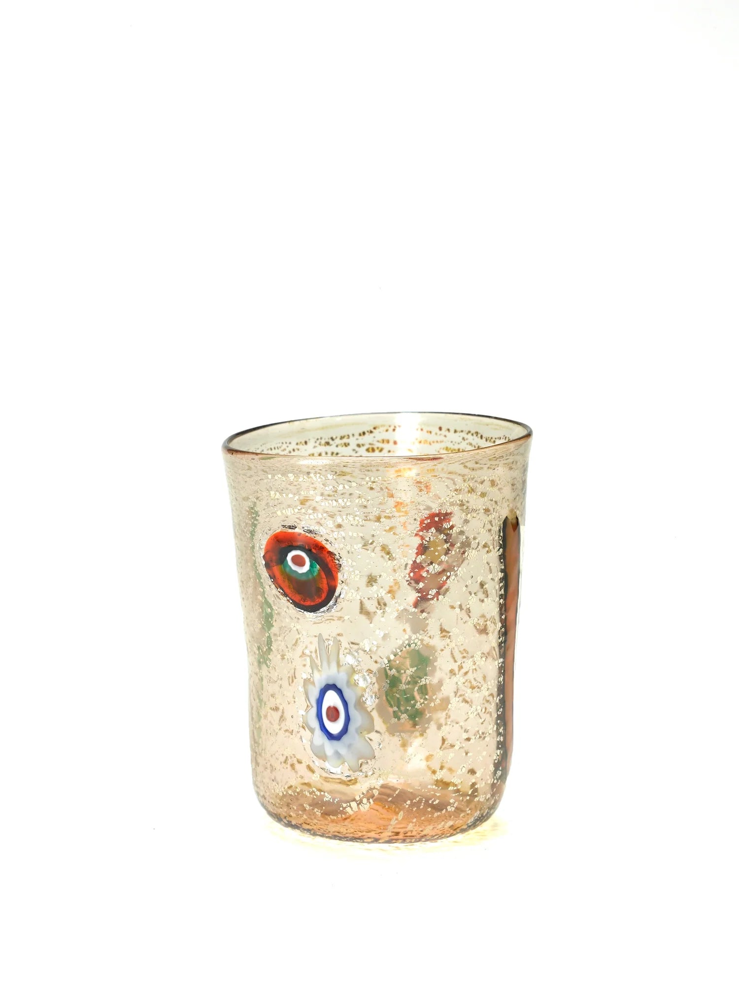 Bicchieri di Murano Tumbler in Amber, from Zafferano