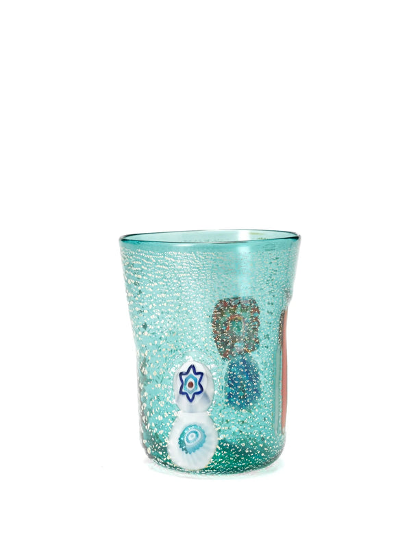 Bicchieri di Murano Tumbler in Aquamarine, from Zafferano