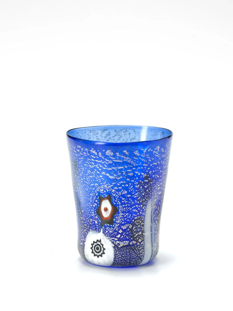 Bicchieri di Murano Tumbler in Blue, from Zafferano