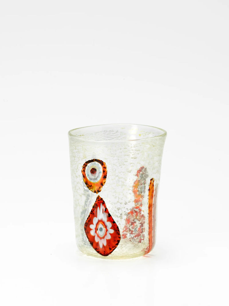 Bicchieri di Murano Tumbler in Transparent, from Zafferano