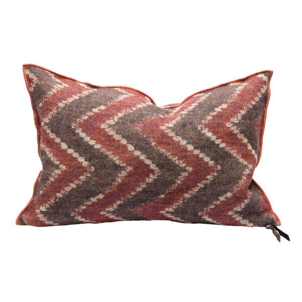 Wabi Sabi Zanzibar Pillow 16" x 24" in Argile, from Maison De Vacances
