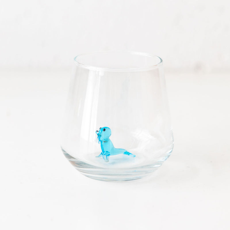 Seal Drinking Glass, from Minizoo