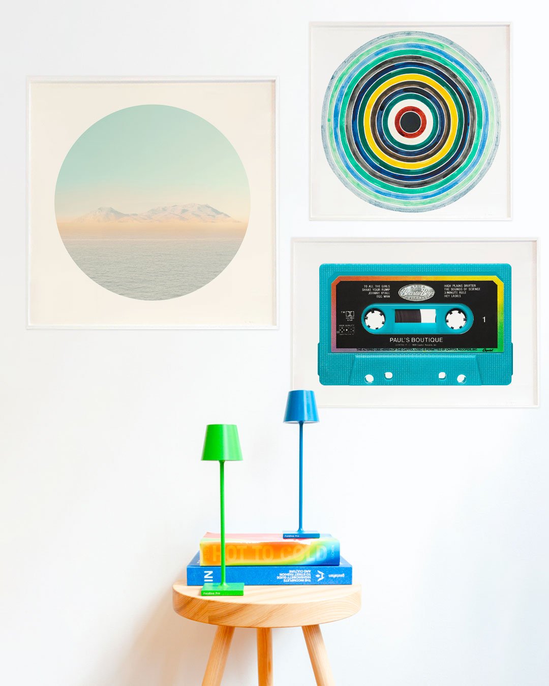 Beastie Boys - Paul's Boutique Teal by Julien Roubinet