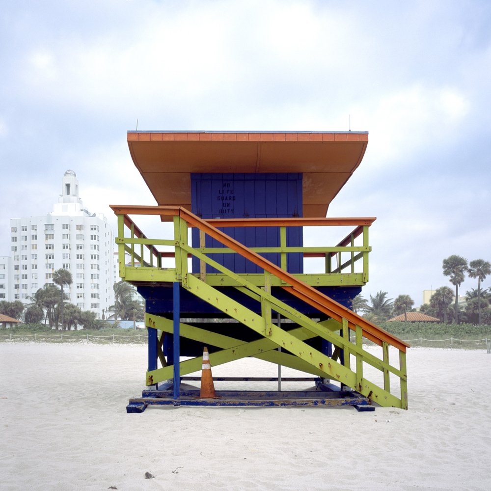 Lifeguard House #2, 2010 by Magda Biernat