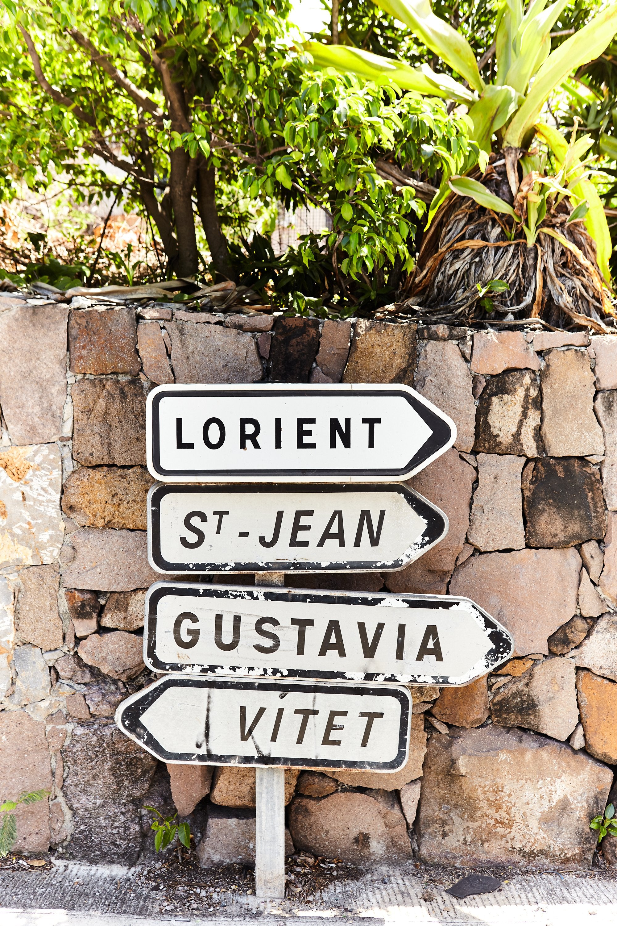 St. Barth Sign 1 by Antoine Verglas