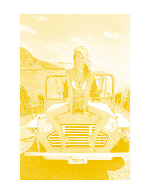 MOKE Yellow by Antoine Verglas