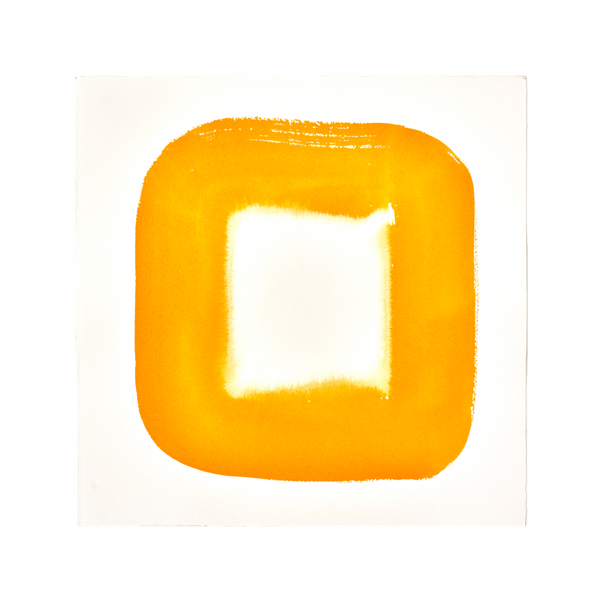 Aperture in Sunshine Orange VI by Veronique Gambier
