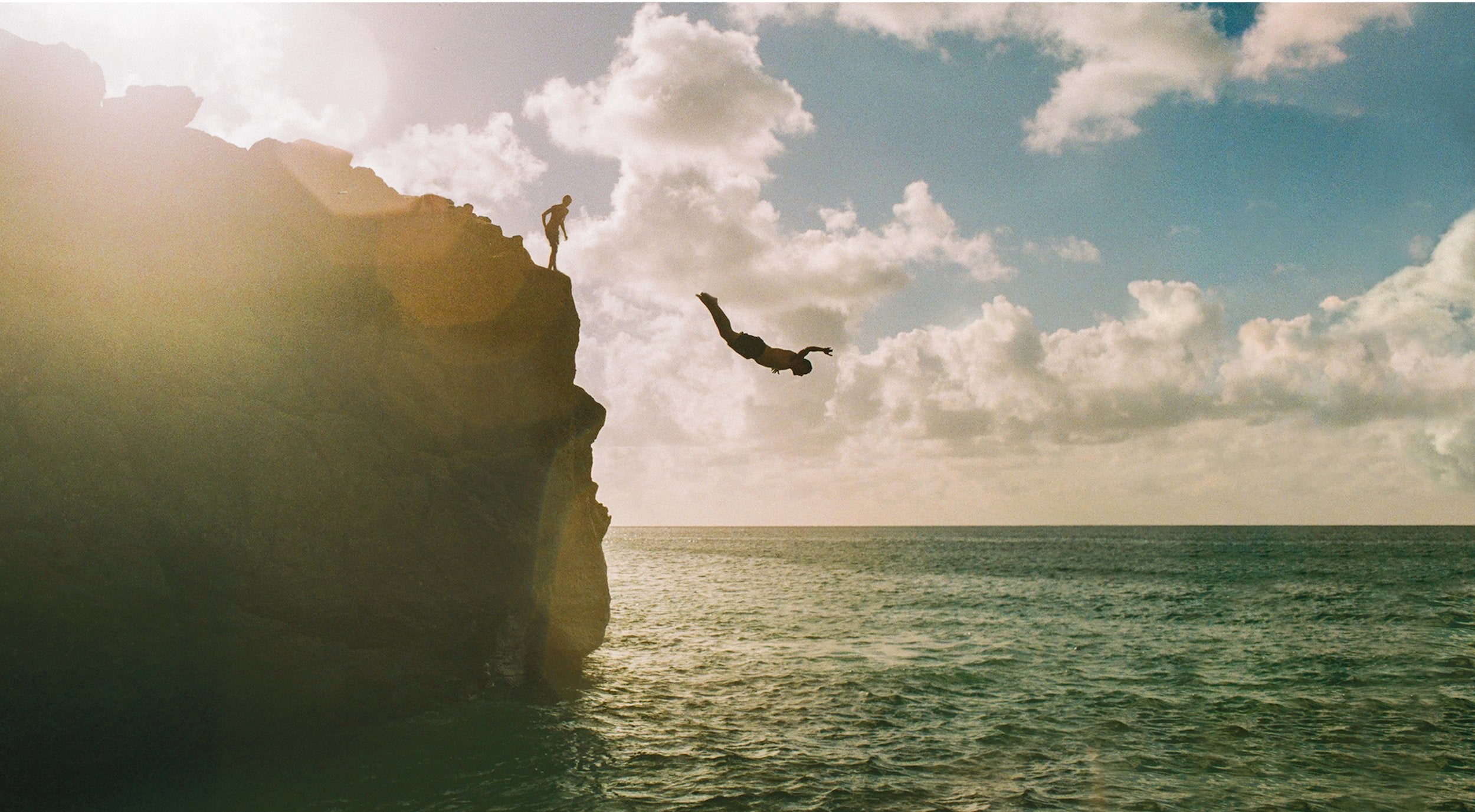 Cliff Jump by Josh Soskin