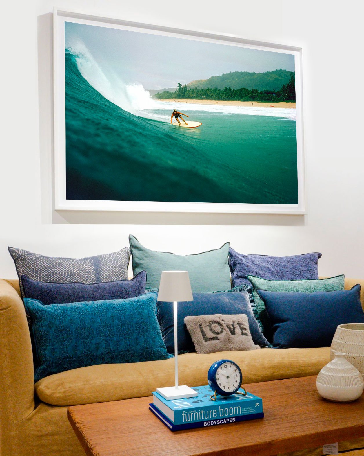 Backdoor Pipeline, Oahu, Hi , Bill Lacy 1974 by Jeff Divine