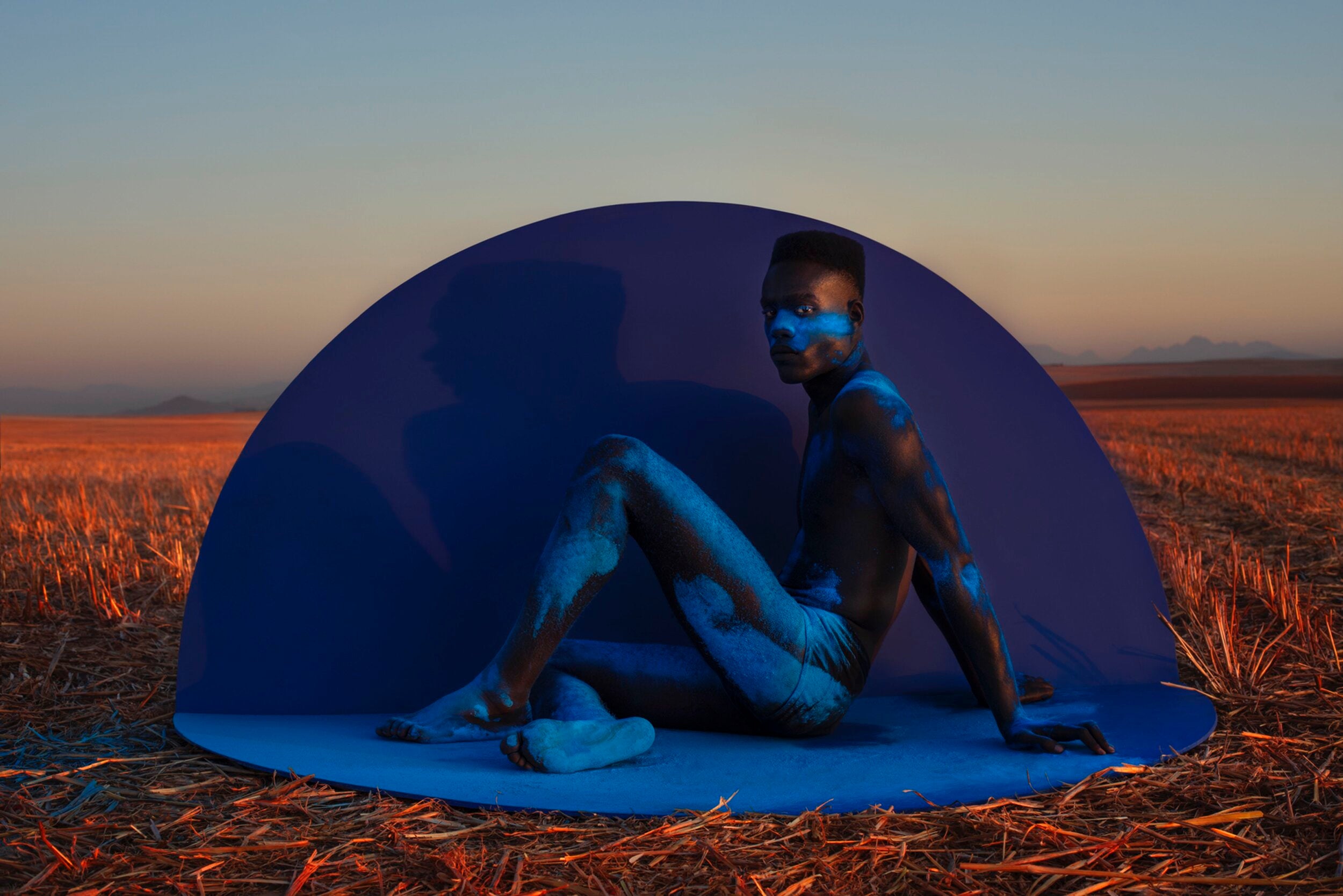 Blue Man by Kevin Mackintosh