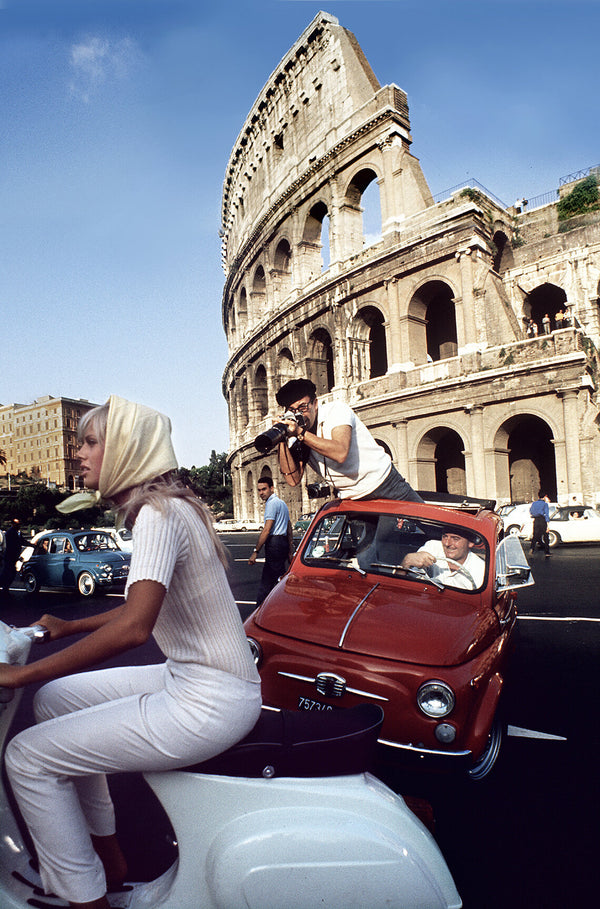Britt Ekland and Peter Sellers Rome 1965 by Douglas Kirkland