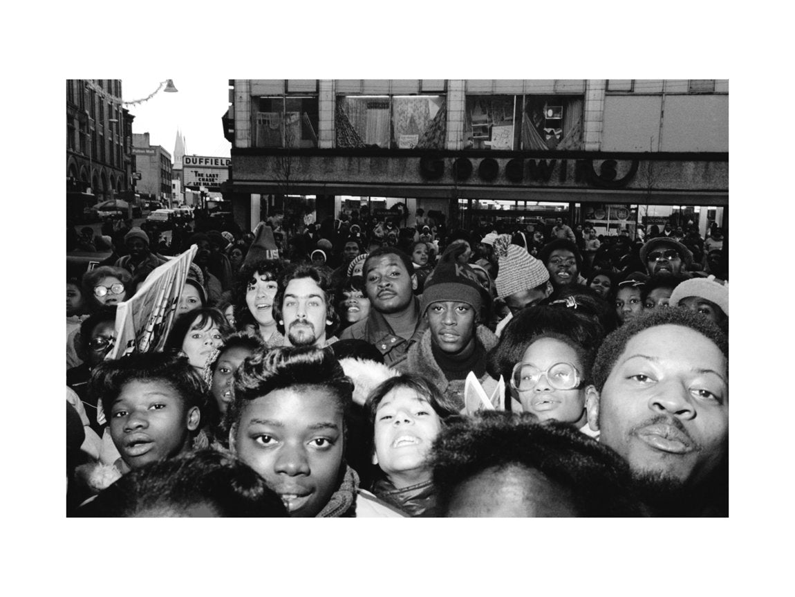 Faces in Brooklyn, 1981 by Drew Carolan