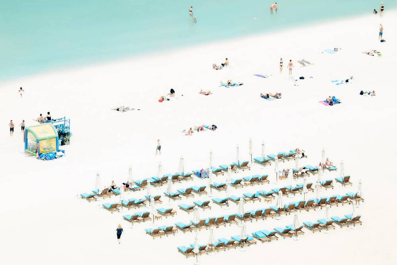 Blue Chair, Indian Ocean by Stephane Dessaint