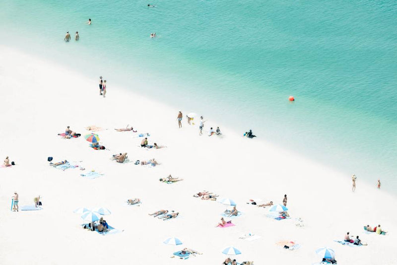 White and Blue, Indian Ocean by Stephane Dessaint